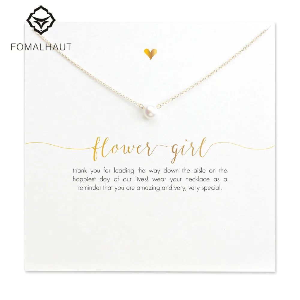 Flower Girl Necklace