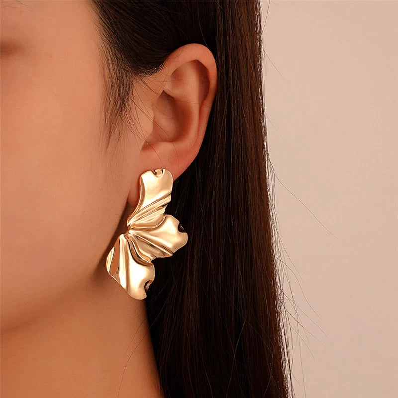 The Liz Floral Petal Earrings