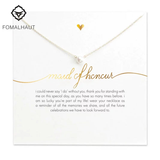 Maid of Honour Pearl Necklace